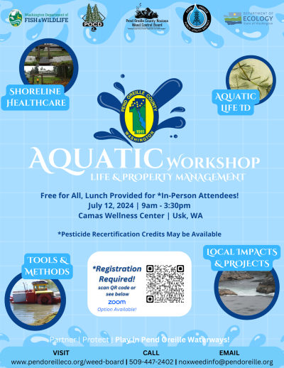 Aquatic Workshop Event Flyer